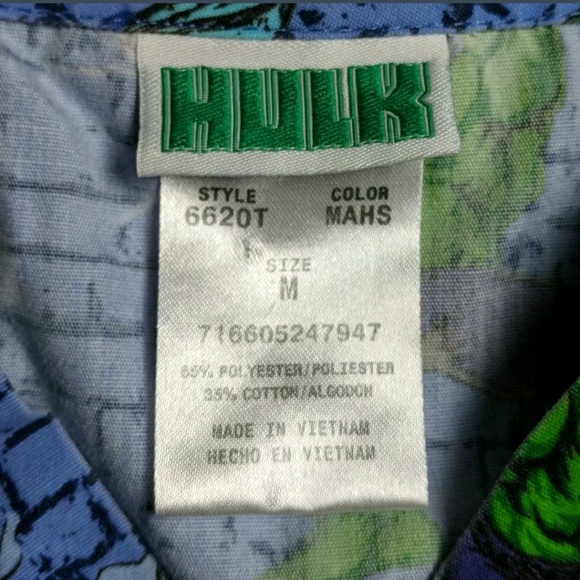 Marvel The Hulk kid boys scrub set shirt pants - Picture 3 of 5